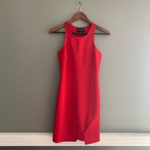 Sporty red summer dress